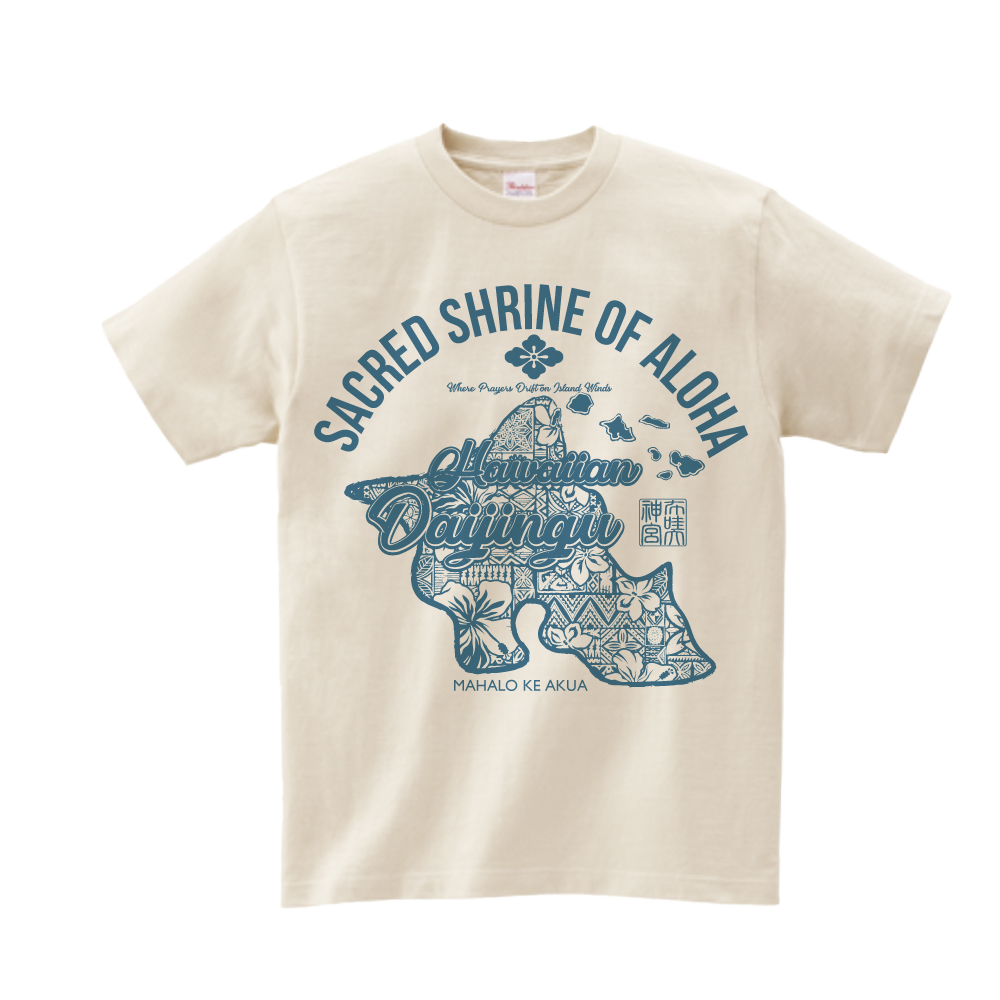 ハワイ大神宮Tシャツデザイン画像